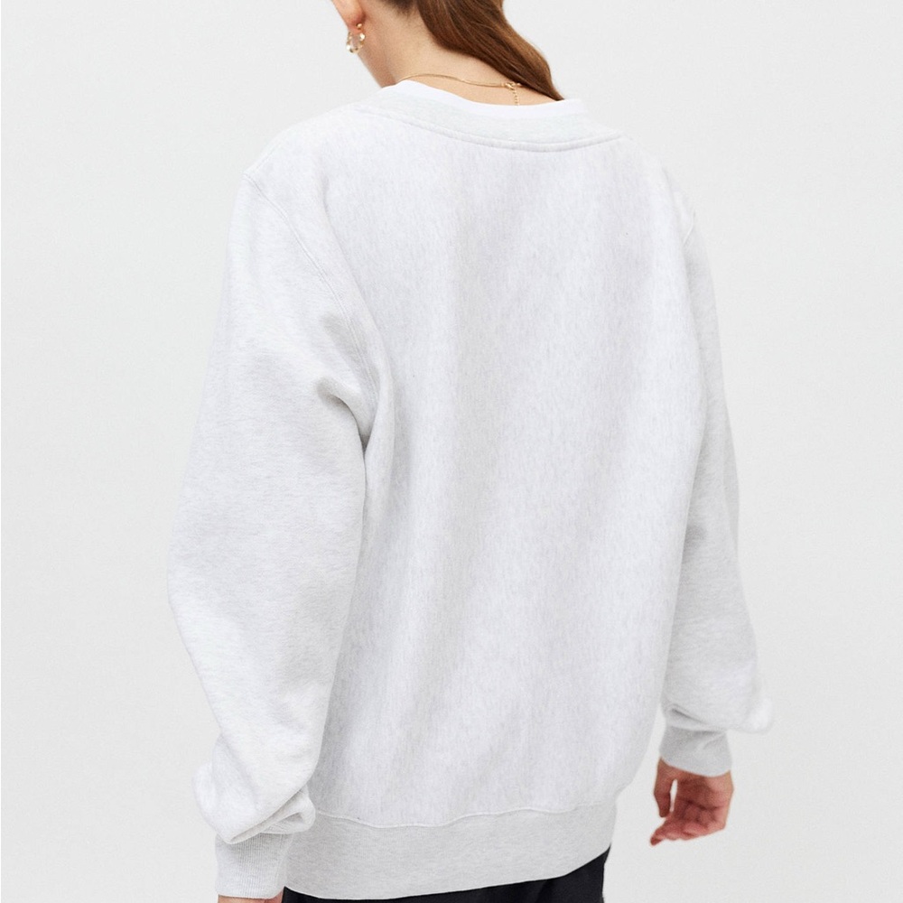 Champion Reverse Weave Ribbed V-Neck Sweatshirt - Picture 2 of 6